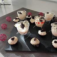 recette Mini coque en chocolat et mousse mascarpone