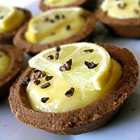 recette Mini tartelettes choco-citron