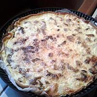 recette Quiche aux cepes