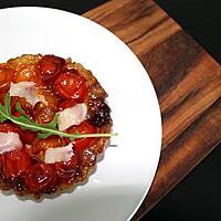 recette Tatin de tomates cerises