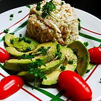 recette Avocat et surimi