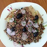 recette Salade de lentilles blondes