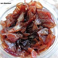 recette Confit d'oignons au miel