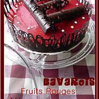recette Bavarois Fruits Rouges et Mangue