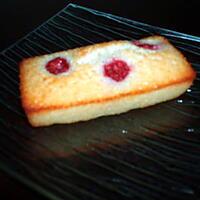 recette Financiers à la framboise