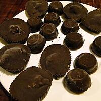 recette Petits chocolats aux pistaches (dans des moules à mini-muffins)