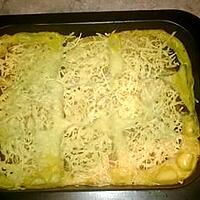 recette poireaux en gratin ,et béchamel au curry ,