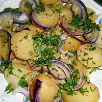 recette Salade de pommes de terre tiédes au vin blanc