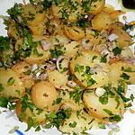 recette Salade de pommes de terre tiède