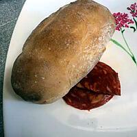 recette Pain au chorizo