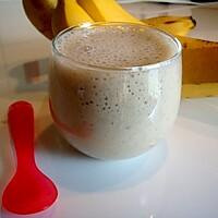 recette Lait banane, litchi, pomme,canelle on ne peut pas faire plus simple mais c'est trop bon