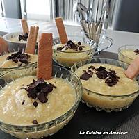 recette Mousse aux pommes et noix de coco