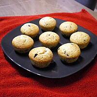 recette muffins noix de coco et pépites de chocolat