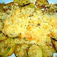 recette Courgettes façon crumble