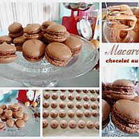 recette Macarons au chocolat au lait