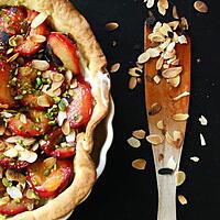 recette La tarte aux prunes d'Italie