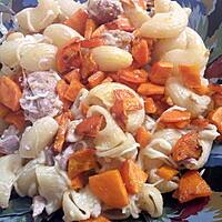 recette Pâtes au thon et carottes