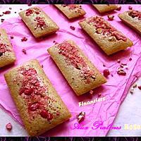 recette Financiers aux pralines roses