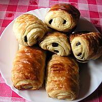 recette Mes petits pains au chocolat