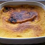 recette flan pâtissier "sans pâte"