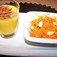 recette "Entracte" Orange / Carotte