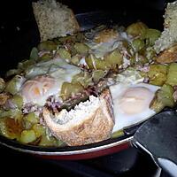 recette Oeufs au plat savoyard