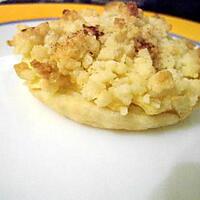 recette Tartelettes aux pommes et crumble