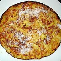 recette Galette de pain perdu aux poires