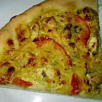 recette Pizza Poulet Curry