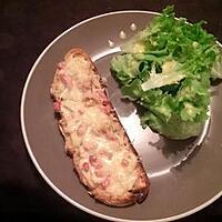 recette tartine gourmande