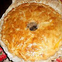 recette Tourte aux champignons