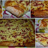 recette °° Tarte fine aux lardons et au Boursin °°