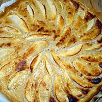 recette Tarte aux pommes amande /cannelle