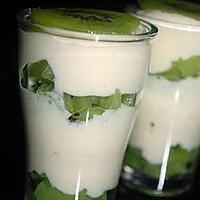 recette Mousse au mascarpone et kiwi