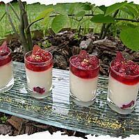 recette Ooo Verrines coco & fruits rouges ooO