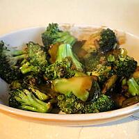 recette Broccoli sauce aux huîtres (recette chinoise)