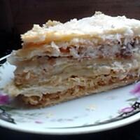 recette mille feuille praliné