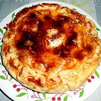 recette TOURTE ANDOUILLETTE POMMES DE TERRE CHAMPIGNONS