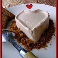 recette Panna cotta à la pâte de spéculoos.