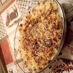 recette choux fleurs à la béchamel gratiné au four
