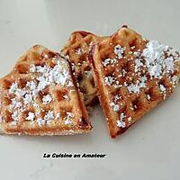 recette Gaufrettes feuilletées