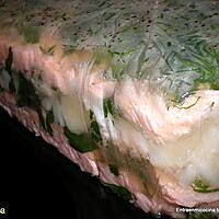 recette TERRINE PERSILLEE AUX DEUX POISSONS