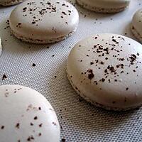 recette Coques de macarons meringue italienne