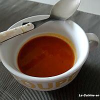 recette Soupe aux poivrons