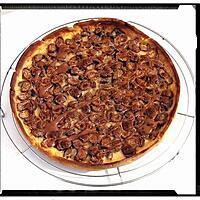 recette tarte au chocolat blanc crunchy