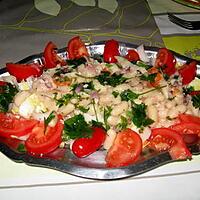 recette Salade de haricots blancs