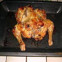 recette Crapaudine de poulet fermier