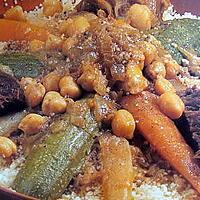 recette COUSCOUS AU LEGUMES