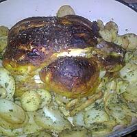 recette Poulet en croûte de Moutarde et herbes de Provence