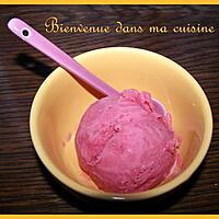 recette Glace à la fraise